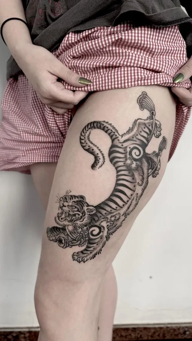 Tatuagem Blackwork